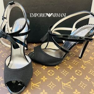 Emporio Armani sandals.